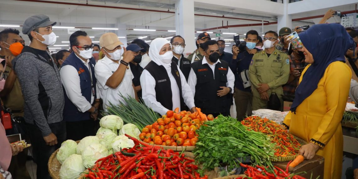 Khofifah Targetkan Sebelum Idul Adha Harga Cabai Stabil